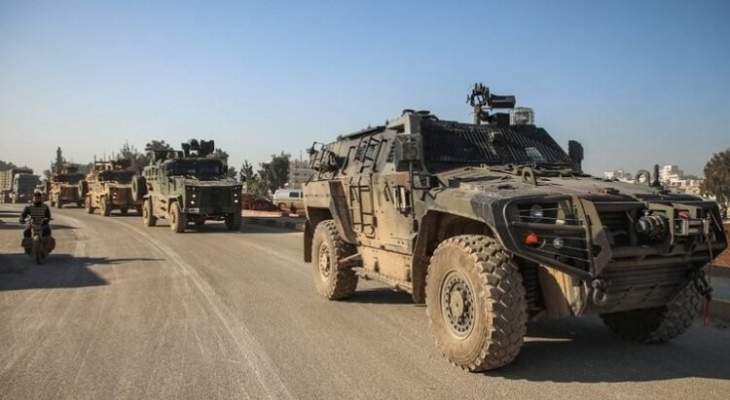المرصد السوري: 75 آلية تركية محملة بمعدات عسكرية ولوجستية دخلت منطقة خفض التصعيد بإدلب
