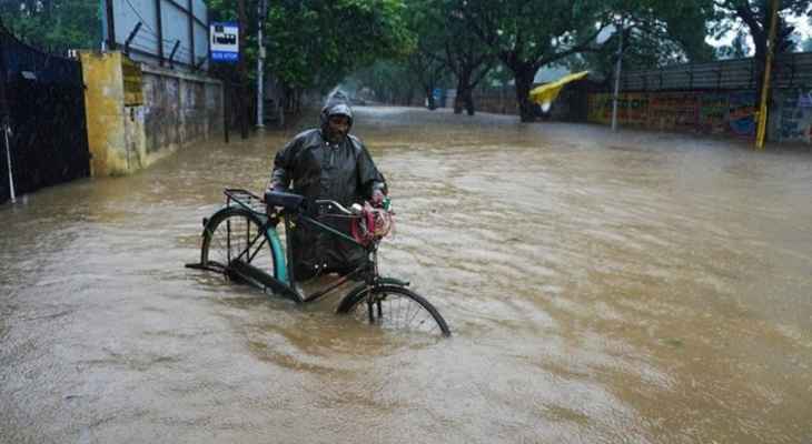 الإعلام الهندي: مقتل 30 شخصاً على الأقل أو فقدانهم بفيضانات ضربت ولاية أندرا جنوب البلاد