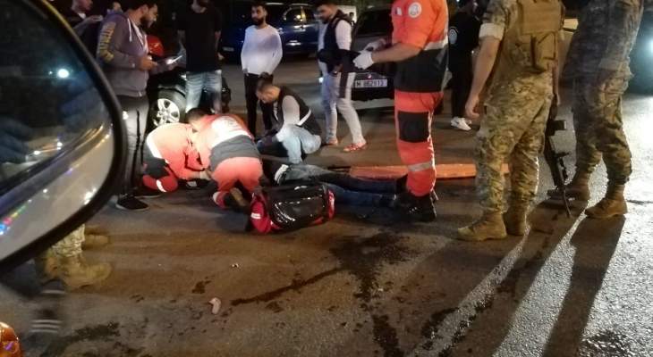 النشرة: سقوط جريح بحادث صدم في صيدا  