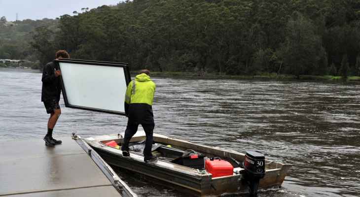 السلطات الأسترالية أجلت المزيد من سكان سيدني بسبب الفيضانات