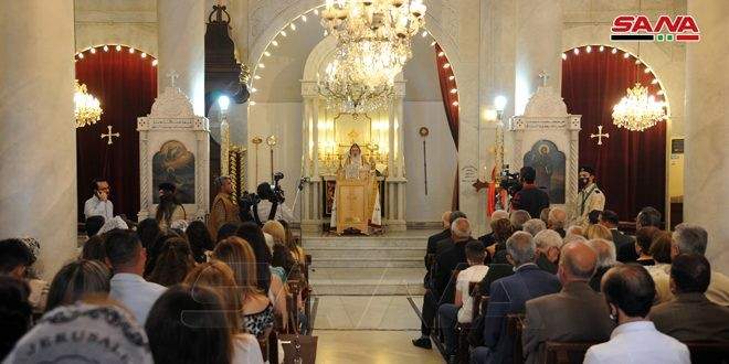 الطوائف المسيحية التي تتبع التقويم الشرقي في سوريا احتفلت بعيد الفصح المجيد