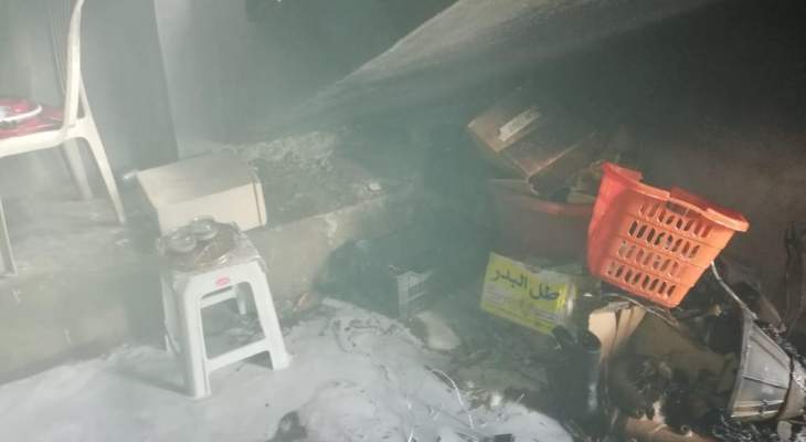 النشرة: اصابة شخص في حريق اندلع في منزل بكوكبا