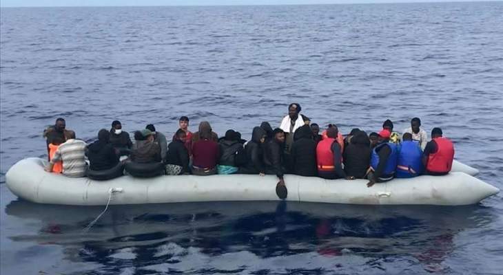 خفر السواحل التركي أنقذ 36 طالب لجوء من أصل 40 أجبرتهم اليونان على العودة قبالة سواحل أيفاليك