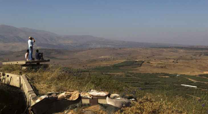 وسائل إعلام إسرائيلية: سقوط قذائف في الجولان مصدرها الجانب السوري 