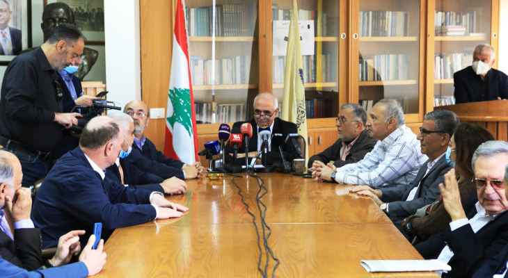 نقابة محرري الصحافة اللبنانية أطلقت مع الإتحاد الدولي للصحافيين الإعلان حول حرية الصحافة واستقلاليتها