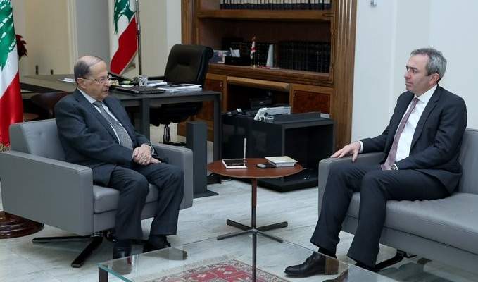 الرئيس عون أجرى مع رامبلينغ جولة أفق تناولت التطورات الراهنة والعلاقات اللبنانية- البريطانية