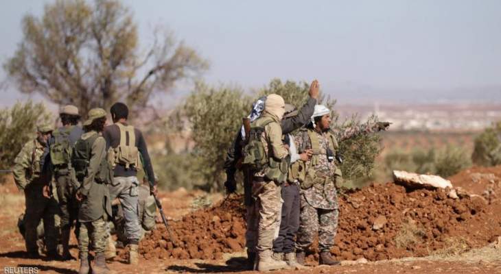 اشتباكات بين قسد والقوات التركية في تلة بلالية شمال غرب مدينة عفرين