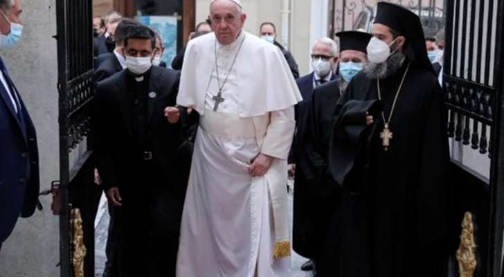البابا فرنسيس: البحر المتوسط بات مقبرة للمهاجرين