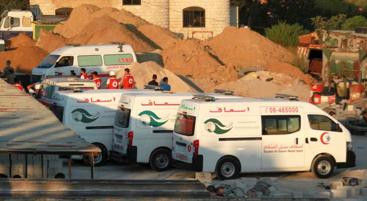 بلدية بيروت: سيارتا إسعاف من فوج الإطفاء محملتان بأدوية معالجة للحروق توجهتا إلى عكار