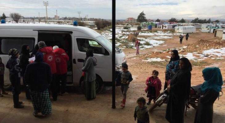 الصليب الأحمر: تمت تلبية 410 مهمات اسعاف من صباح أمس حتى اليوم