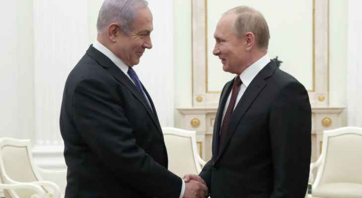 بوتين هنأ نتانياهو على توليه منصب رئيس الوزراء الإسرائيلي: نأمل بتطوير التعاون بين موسكو وتل أبيب