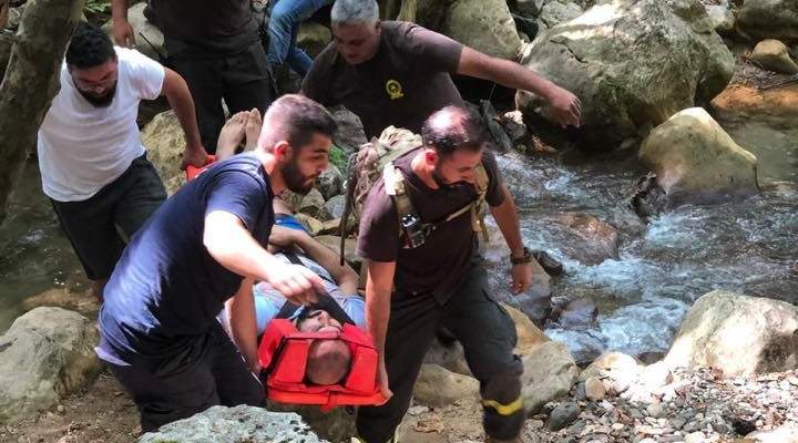الدفاع المدني: إنقاذ مصاب تعثر وسقط على ضفاف ملتقى النهرين في يحشوش
