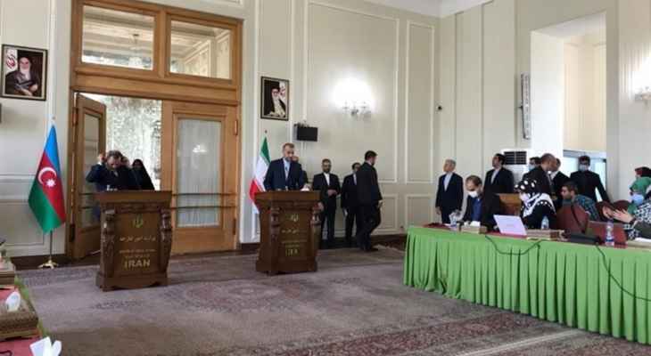 عبداللهيان أعلن عن اجتماع تركي إيراني أذربيجاني في طهران