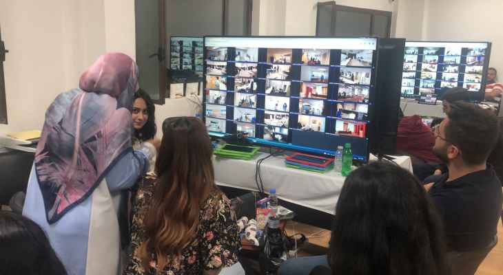 طالبات وطلاب الجامعة اللبنانية شاركوا في عملية متابعة ومراقبة اقتراع المغتربين