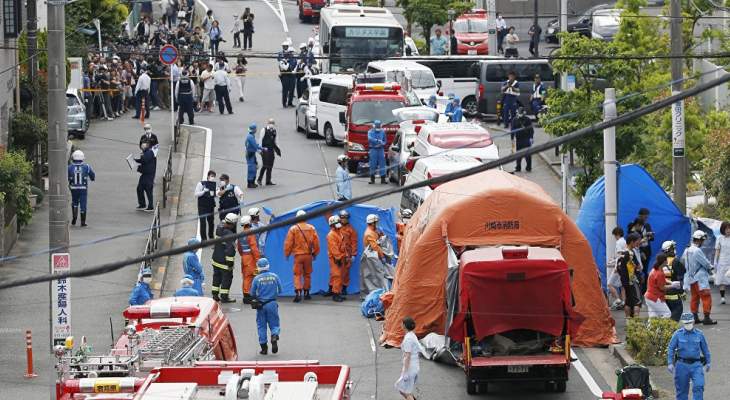 مقتل طفلة واصابة 17 شخصا بعملية طعن في اليابان وانتحار المهاجم