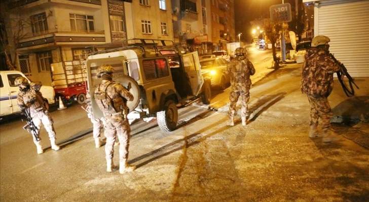 توقيف 10 عراقيين على صلة بـ&quot;داعش&quot; خلال عمليات دهم في ولاية أوردو التركية