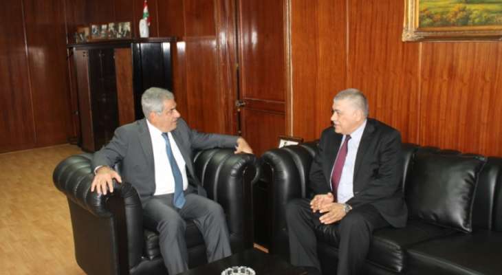 حناوي عرض الأوضاع العامة مع سفير اذربيجان