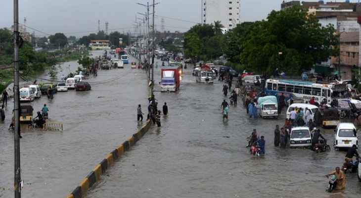 السلطات الباكستانية: حصيلة ضحايا الفيضانات ارتفعت إلى 1391 قتيلاً و12722 جريحاً