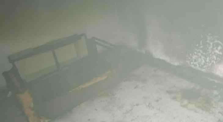 الدفاع المدني: إخماد حريق داخل شقة في الفنار - المتن