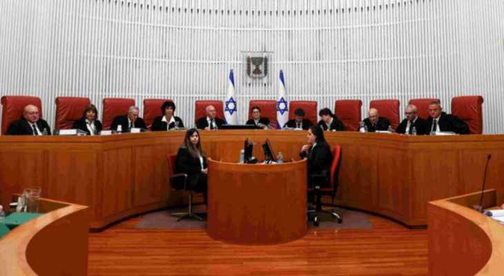 المحكمة العليا في إسرائيل تستمع لطعون على تعديل قضائي