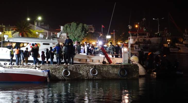 خفر السواحل التركي ضبط 146 مهاجرا غير شرعي في بحر إيجه كانوا يحاول التسلل إلى اليونان