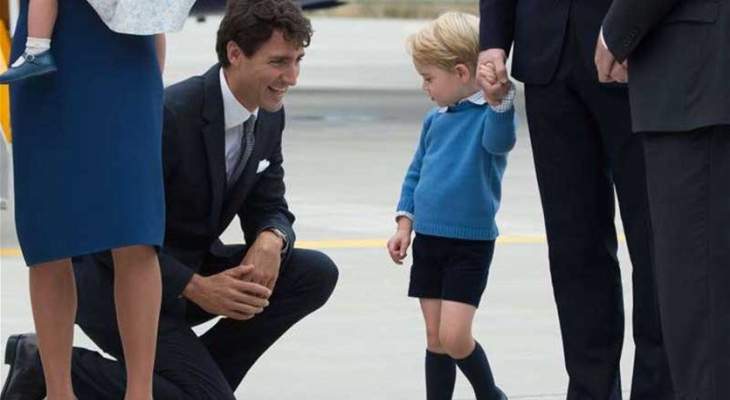 أمير بريطانيا يرفض مصافحة رئيس وزراء كندا