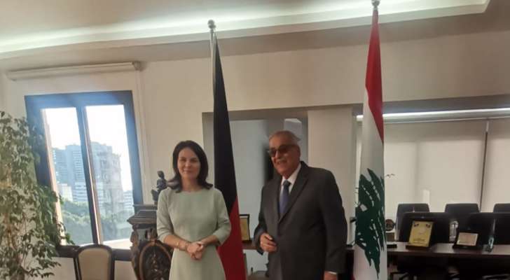 وزيرة الخارجية الألمانية ربطت إنجاز الإصلاحات المتفق عليها بين لبنان وصندوق النقد بتسهيل عملية تأمين الدعم الدولي له