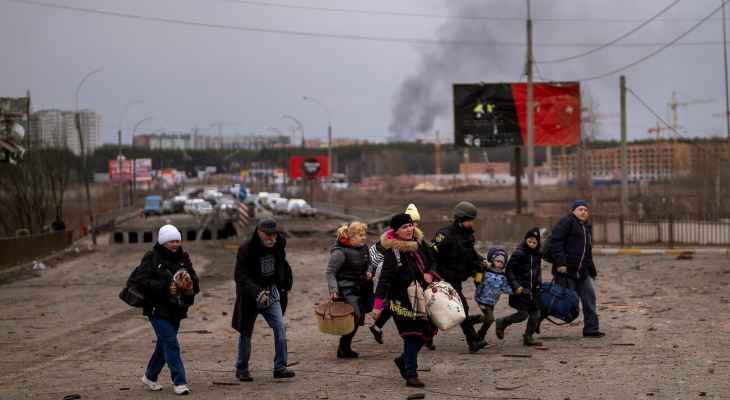 مفوضية شؤون اللاجئين: فرار أكثر من 4,4 ملايين شخص من أوكرانيا منذ بدء الحرب