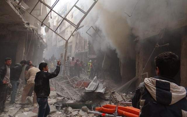 سماع دوي انفجارات بمحيط منطقة المزة في العاصمة دمشق