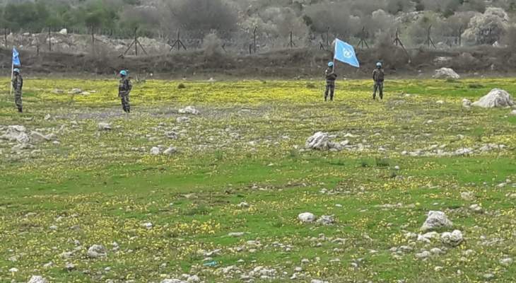  النشرة: قوة إسرائيلية مشطت الطريق العسكري المحاذي للسياج الحدودي عند تخوم شبعا