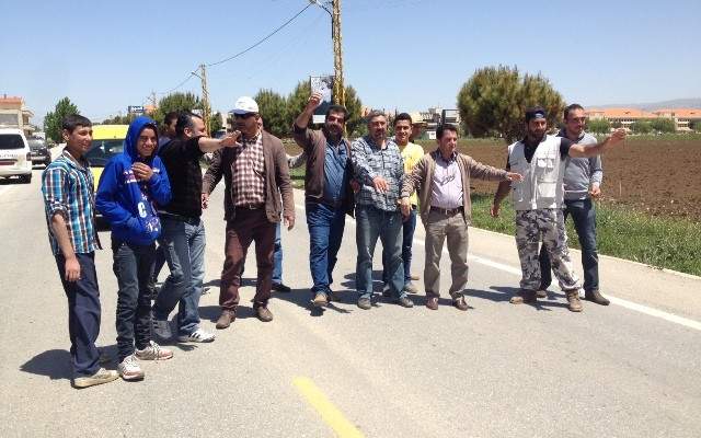 اعتصام لمزارعي البقاع الغربي للمطالبة بالتعويضات بعد موجة صقيع 