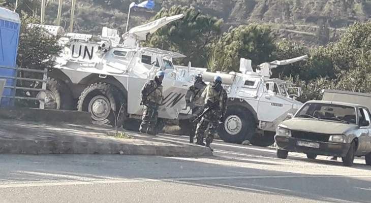 النشرة: دورية إسرائيلية مشطت الطريق العسكري ما بين مستعمرة المطلة وتلال العديسة