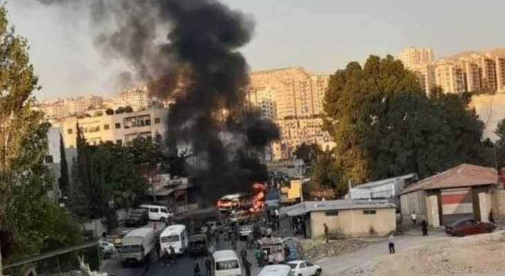 الدفاع السورية: إصابة عسكري وخسائر مادية جراء قصف إسرائيلي استهدف محيط دمشق