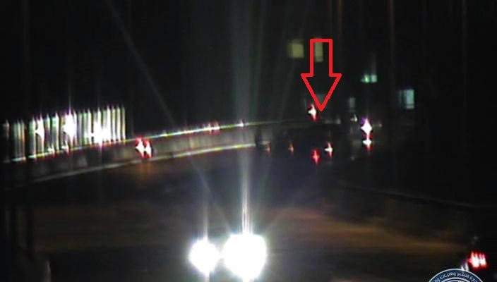 التحكم المروري: تصادم بين مركبتين على جسر برج حمود والاضرار مادية 