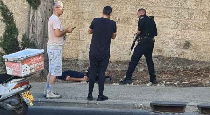 الجيش الإسرائيلي أطلق النار على شاب بزعم محاولته القيام بعملية طعن شرقي القدس المحتلة
