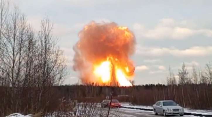 حاكم لينيغراد الروسية: انفجار خط أنابيب غاز في المقاطعة ولا تهديد للسكان