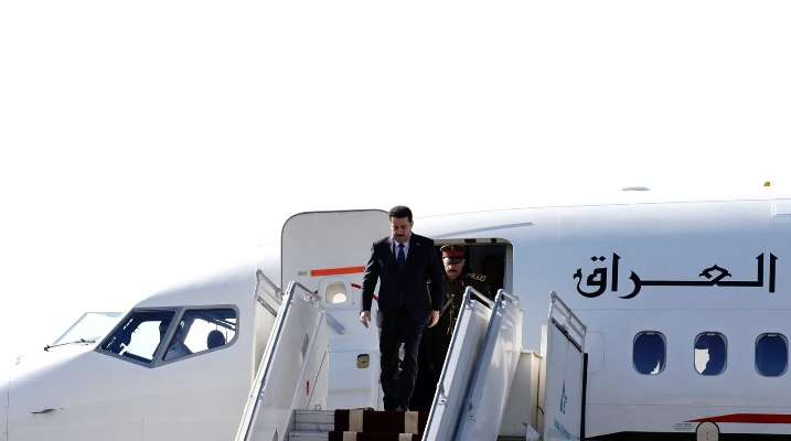 رئيس وزراء العراق وصل إلى طهران في زيارة بدعوة من الرئيس الإيراني
