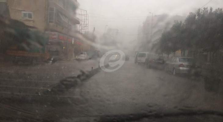 النشرة: انقطاع التيار الكهربائي عن عدد من قرى الضنية بسبب العاصفة