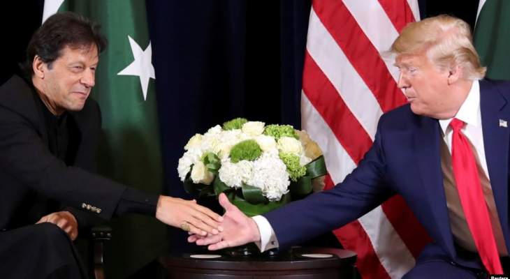 رئيس الوزراء الباكستاني يطلب مساعدة ترامب في كشمير ومع طالبان