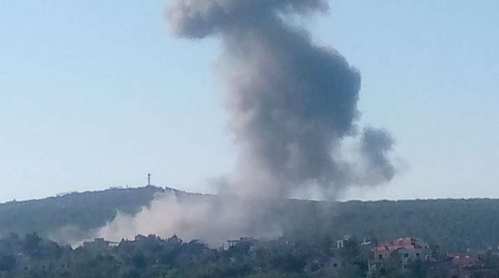"النشرة": قصف إسرائيلي على تلة الحمامص وأطراف عيتا الشعب