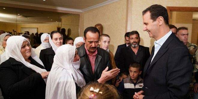 الأسد: حريصون على الوصول إلى المخطوفين في المناطق السورية وتحريرهم بأي طريقة