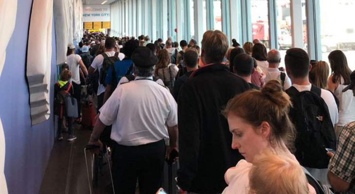 تأخر آلاف المسافرين بسبب عطل بالأنظمة في المطارات الأميركية