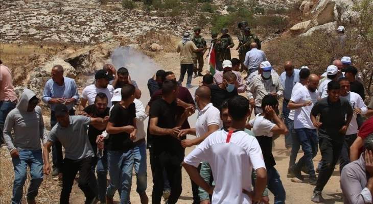 الهلال الأحمر الفلسطيني: إصابة 35 فلسطينيا بمواجهات مع الجيش الإسرائيلي على أطراف بيتا