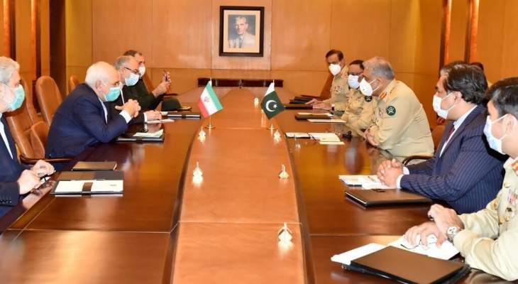 قائد الجيش الباكستاني: التعاون مع إيران يؤثر إيجابا على السلام بالمنطقة