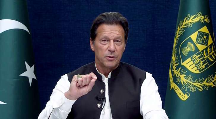 حل حكومة رئيس الوزراء الباكستاني عمران خان