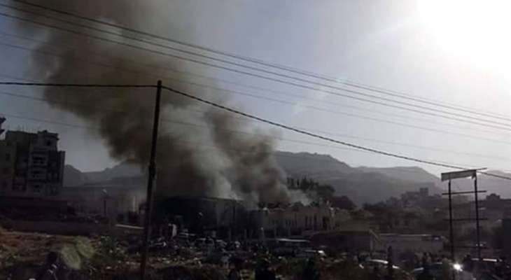 وسائل إعلام يمنية: عدوان أميركي بريطاني استهدف بغارتين منطقة رأس عيسى في الحديدة