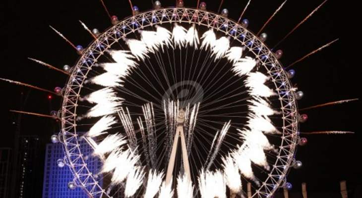 لندن تستقبل الـ2019 بعرض ألعاب نارية مبهر 