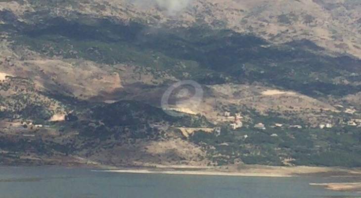 سقوط طائرة استطلاع تابعة للجيش في جبعا غربي بعلبك لاسباب تقنية 