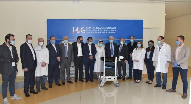 القوّات اللبنانيّة: تقديم روبوتين لمستشفى الجعيتاوي لتجنب تعريض الطواقم الطبية للكورونا
