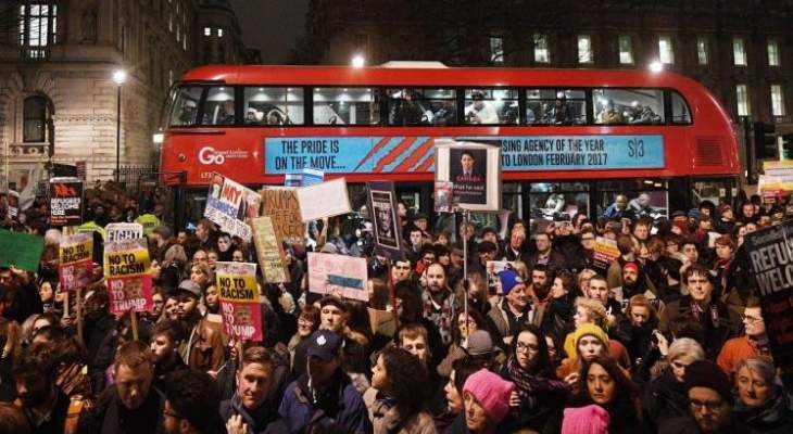 مظاهرة في لندن ضد الخروج من الاتحاد الأوروبي